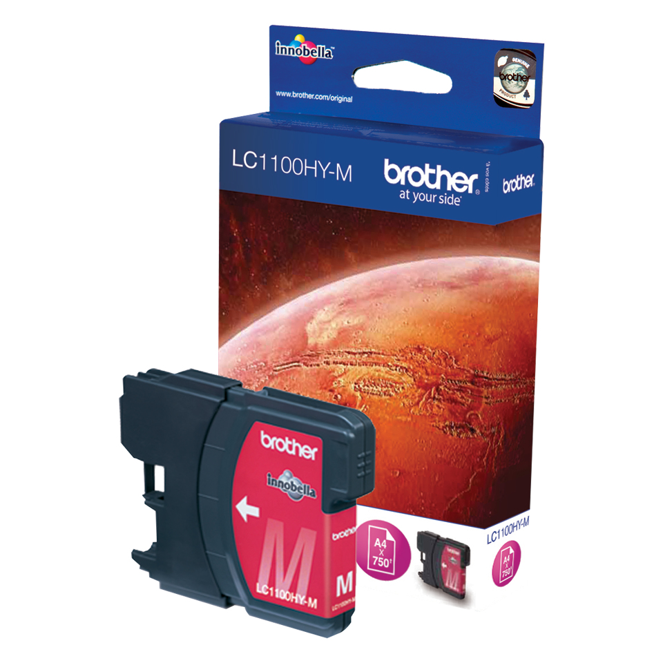BROTHER LC-1100 inktcartridge magenta high capacity 16ml 750