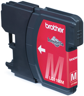 BROTHER LC-1100 inktcartridge magenta standard capacity 7.5m
