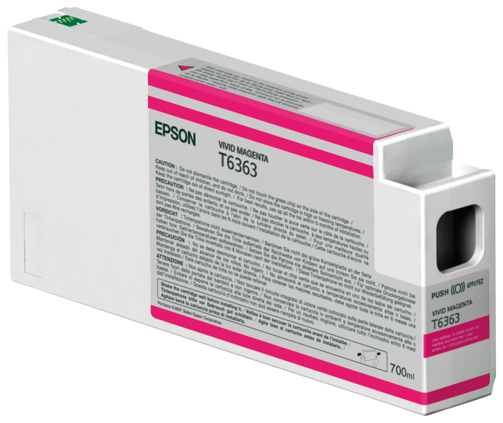 EPSON T6363 inktcartridge vivid magenta standard capacity 70