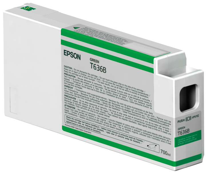 EPSON T636B inktcartridge groen standard capacity 700ml 1-pa