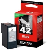 LEXMARK 42 inktcartridge zwart standard capacity 220 paginas