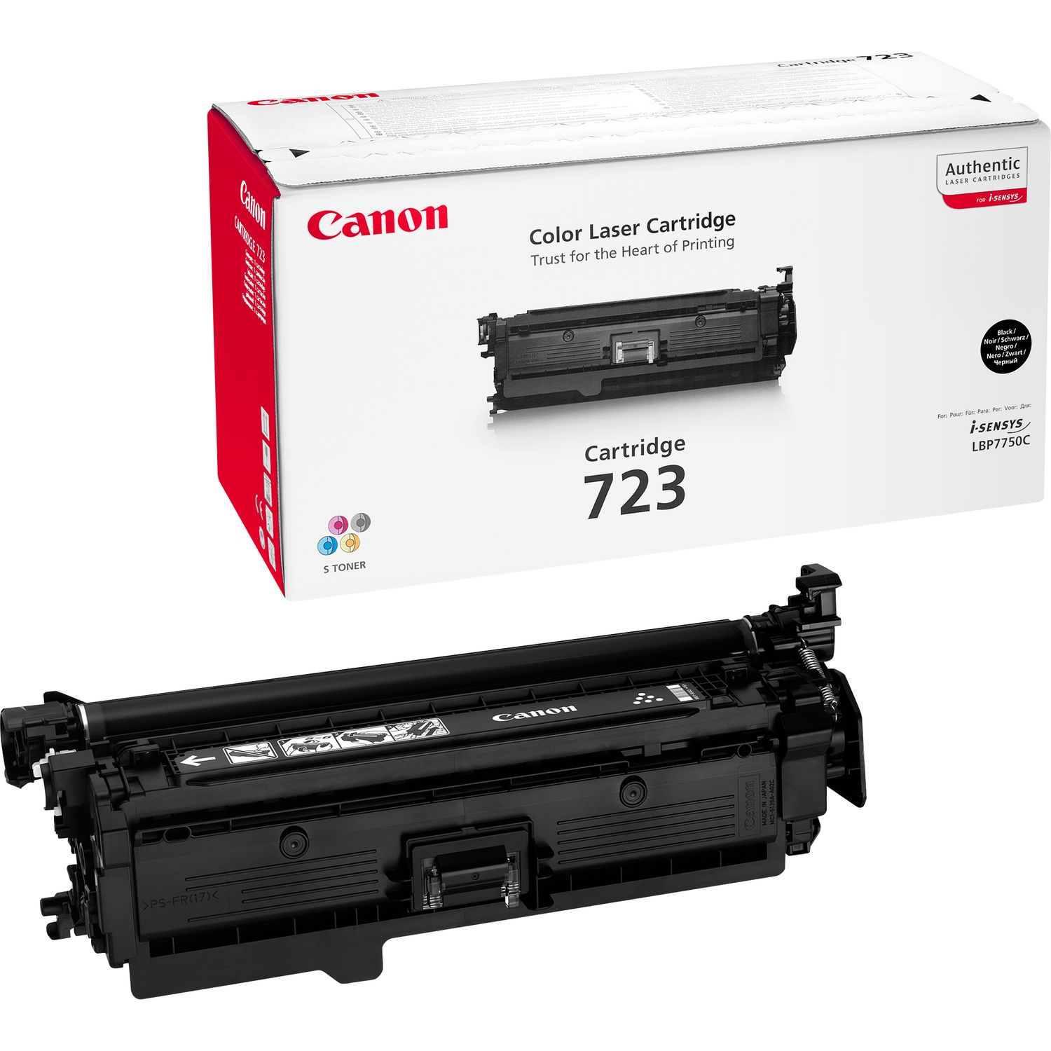 CANON 723 tonercartridge zwart standard capacity 5.000 pagin