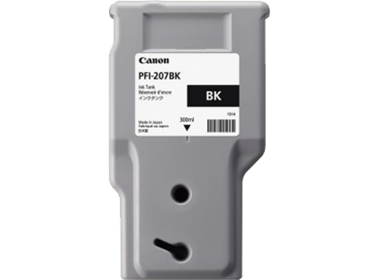CANON PFI-207BK inktcartridge zwart standard capacity 300ml
