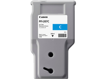 CANON PFI-207C inktcartridge cyaan standard capacity 300ml 1