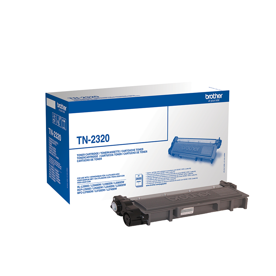 BROTHER TN-2320 toner zwart high capacity 2.600 paginas 1-pa