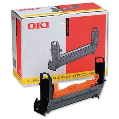 OKI C7100  C7300  C7350  C7500 drum geel standard capacity 2