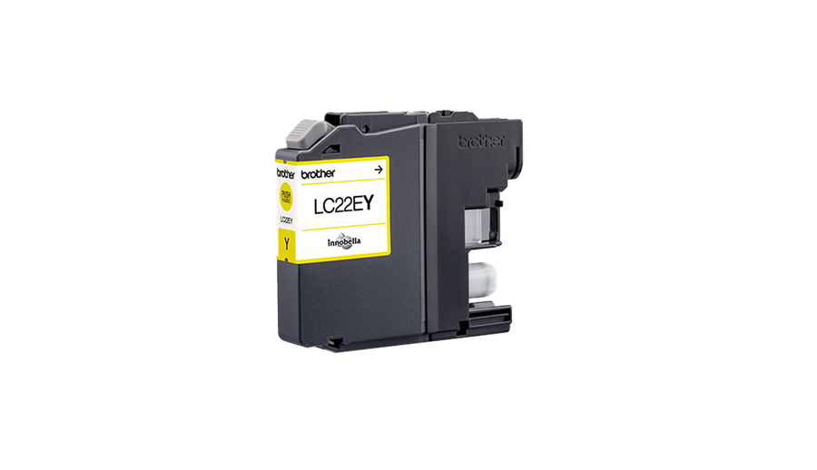 BROTHER LC22EY inkt geel hoge capaciteit 2400 p. voor MFCJ59