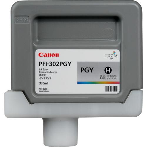 CANON PFI-302PGY inktcartridge foto grijs standard capacity