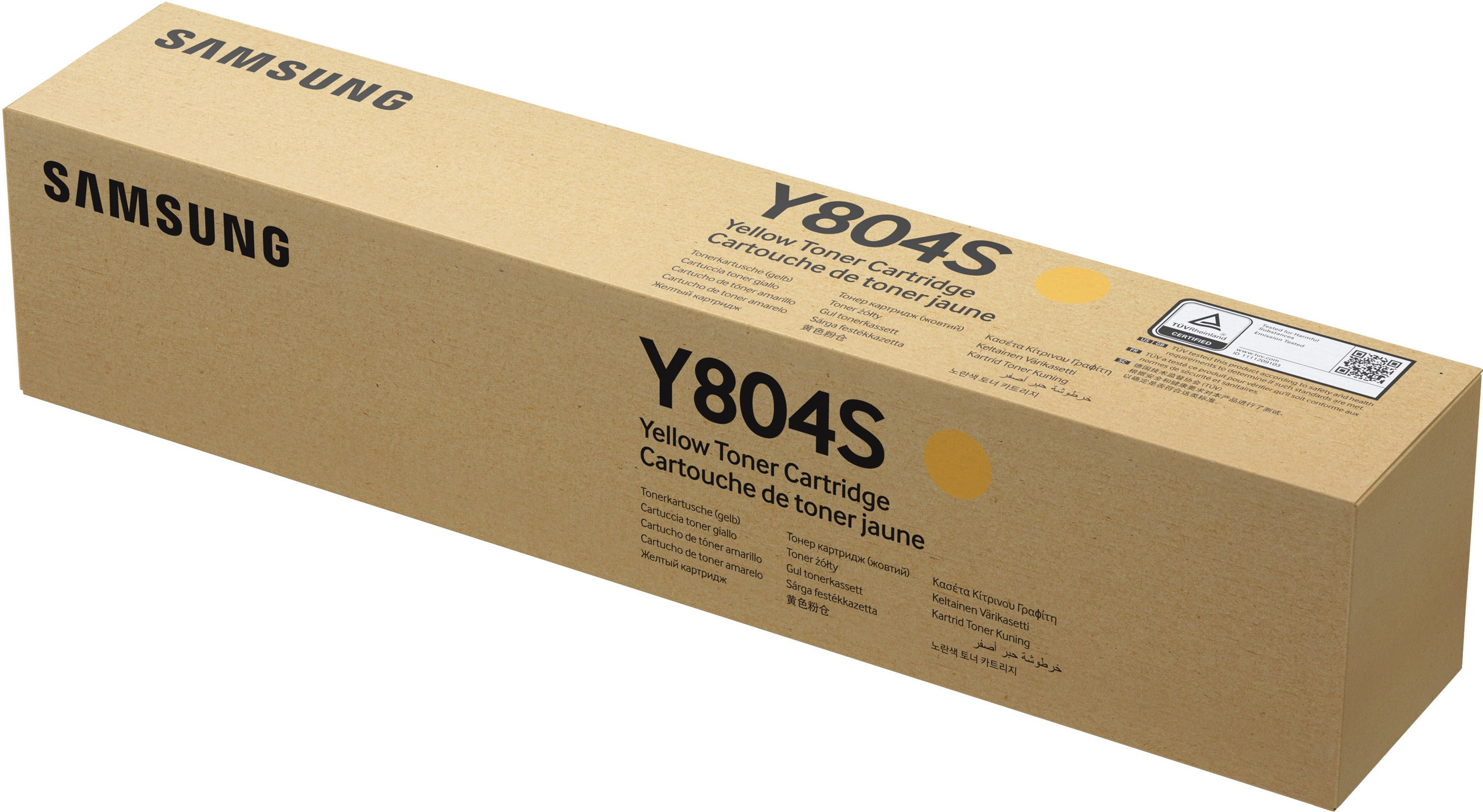SAMSUNG CLT-Y804S/SIT Yellow Toner Cartridge