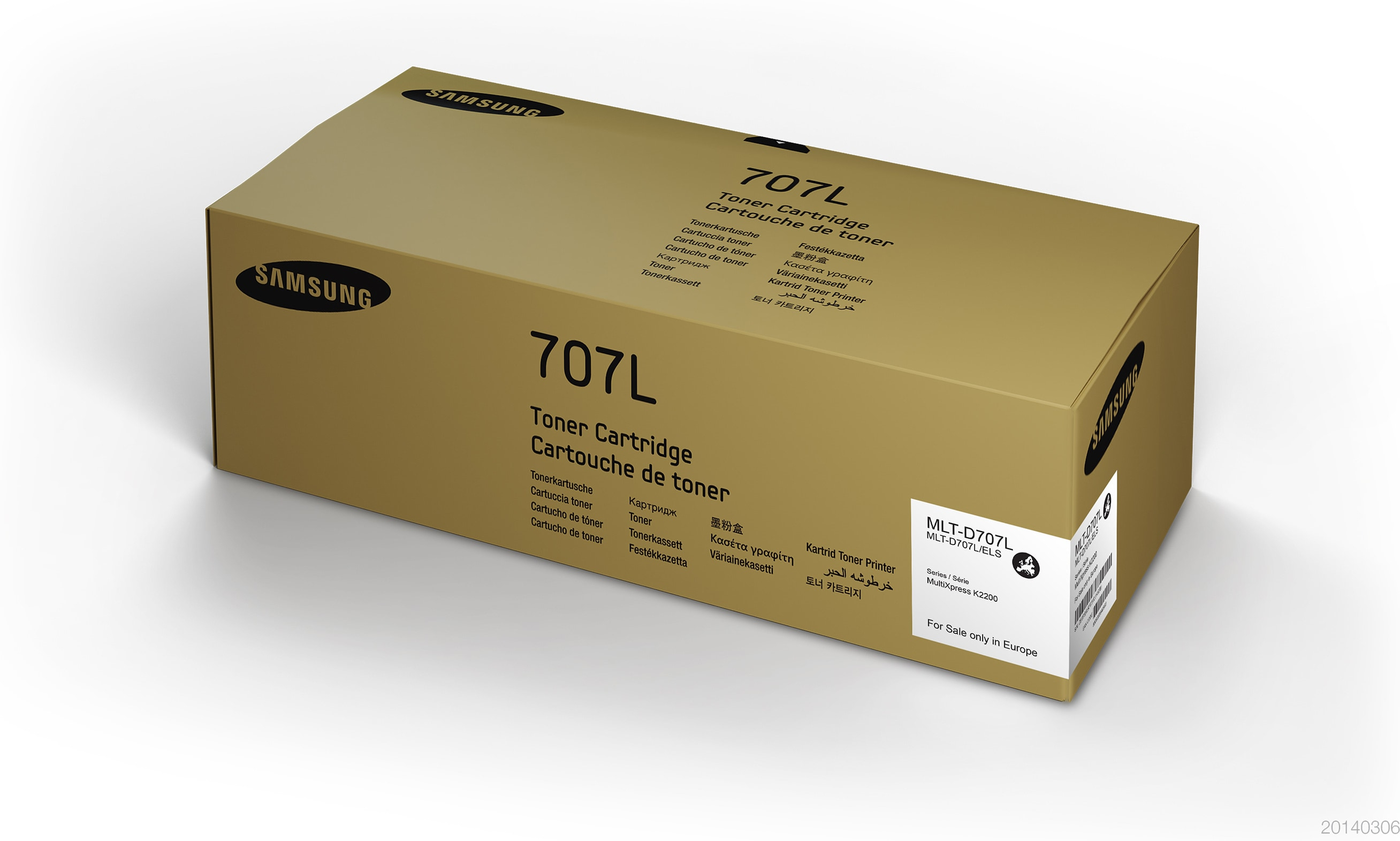SAMSUNG original Toner cartridge MLT-D707L/ELS High Yield Bl