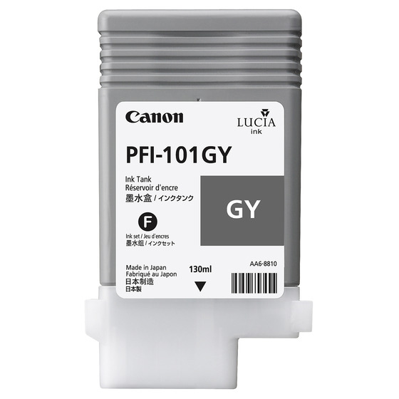 CANON PFI-101GY inktcartridge grijs standard capacity 130ml