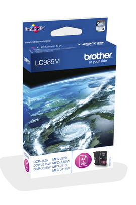 BROTHER LC-985 inktcartridge magenta standard capacity 260 p