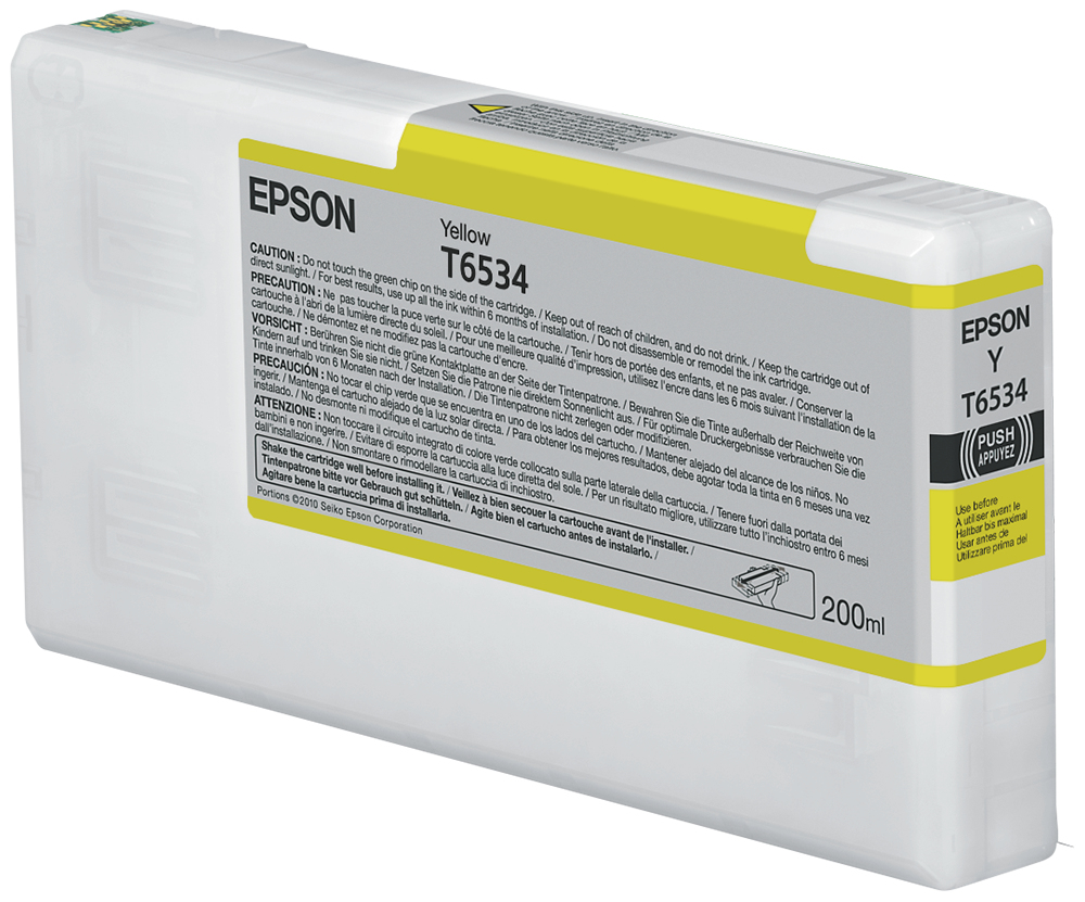 EPSON T6534 inktcartridge geel standard capacity 200ml