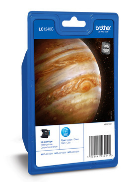 BROTHER LC-1240 inktcartridge cyaan high capacity 600 pagina
