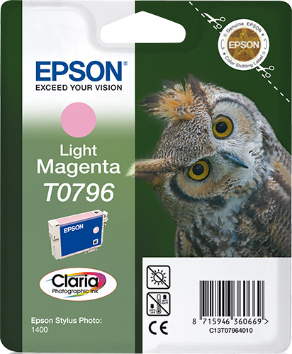 EPSON T0796 inktcartridge licht magenta standard capacity 11