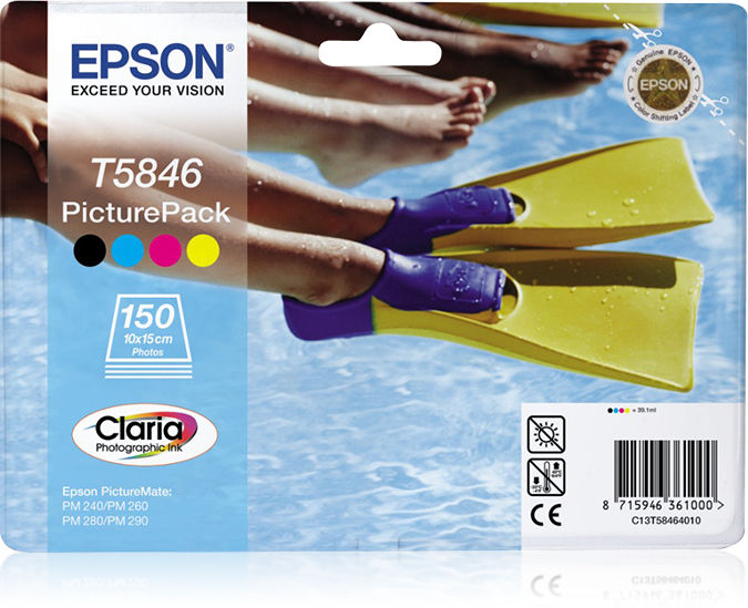 EPSON PM240 / PM260 inktcartridge zwart en drie kleuren stan