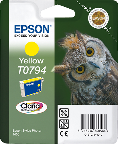 EPSON T0794 inktcartridge geel standard capacity 11ml 1-pack