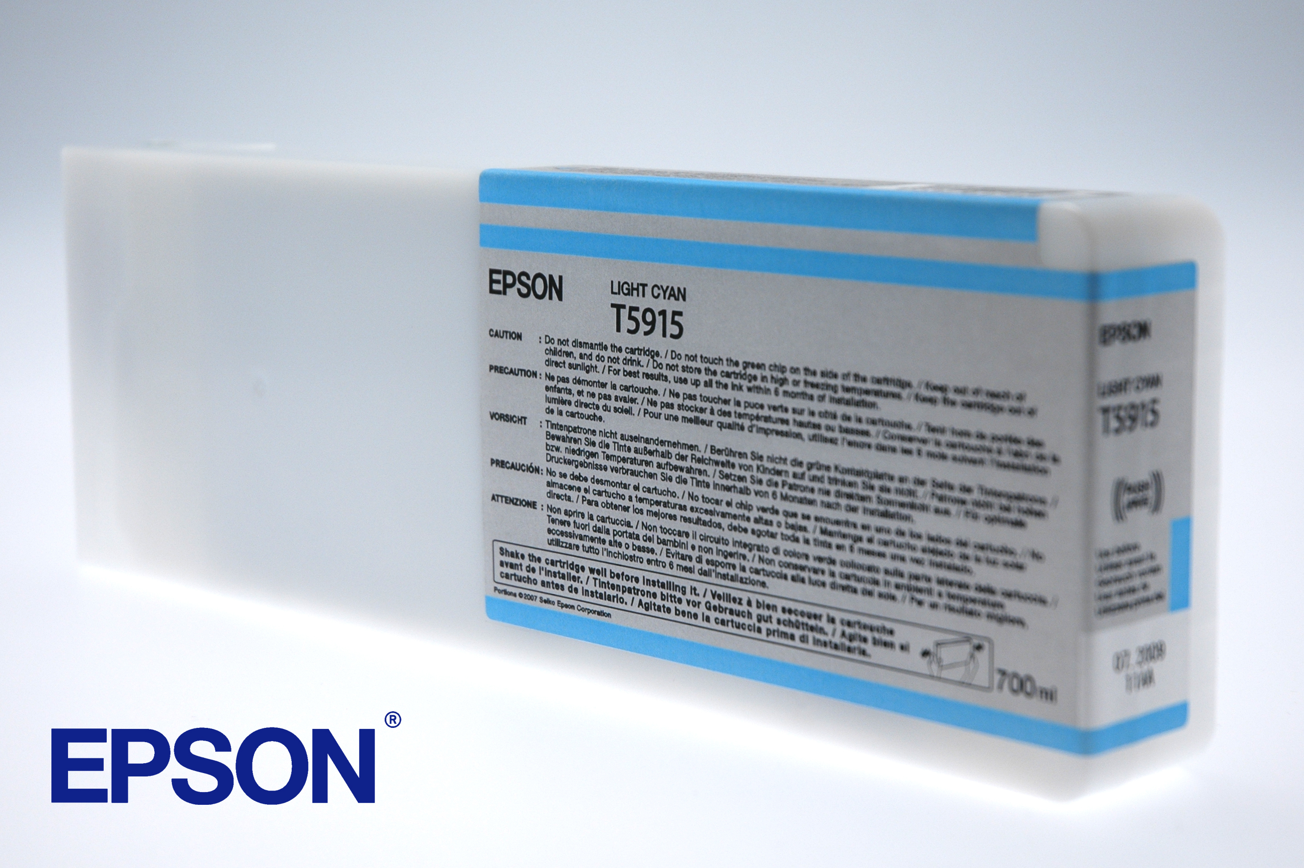 EPSON T5915 inktcartridge licht cyaan standard capacity 700m