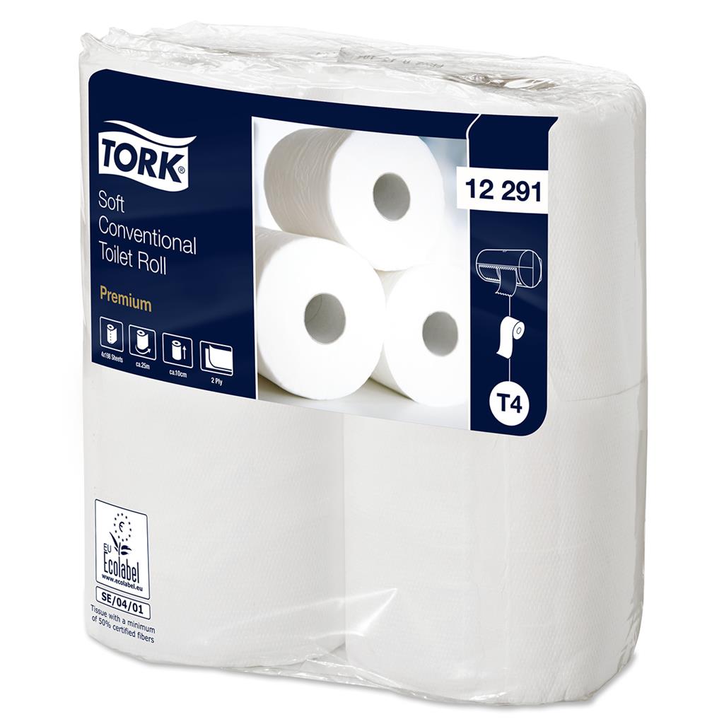 TORK T4 TOILETPAPIER PREMIUM 2LAGEN 48 ROL