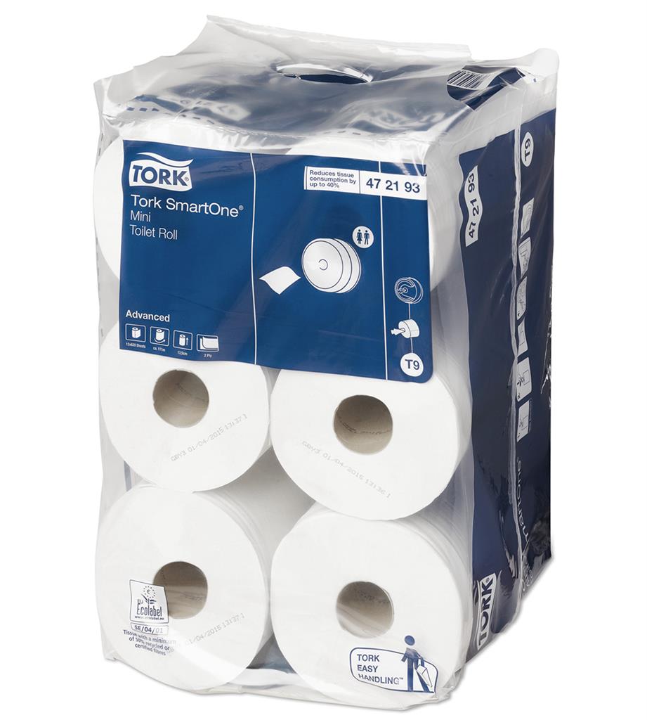 TORK T9 TOILETPAPIER smartone 2L 112M 12 ROL 472193
