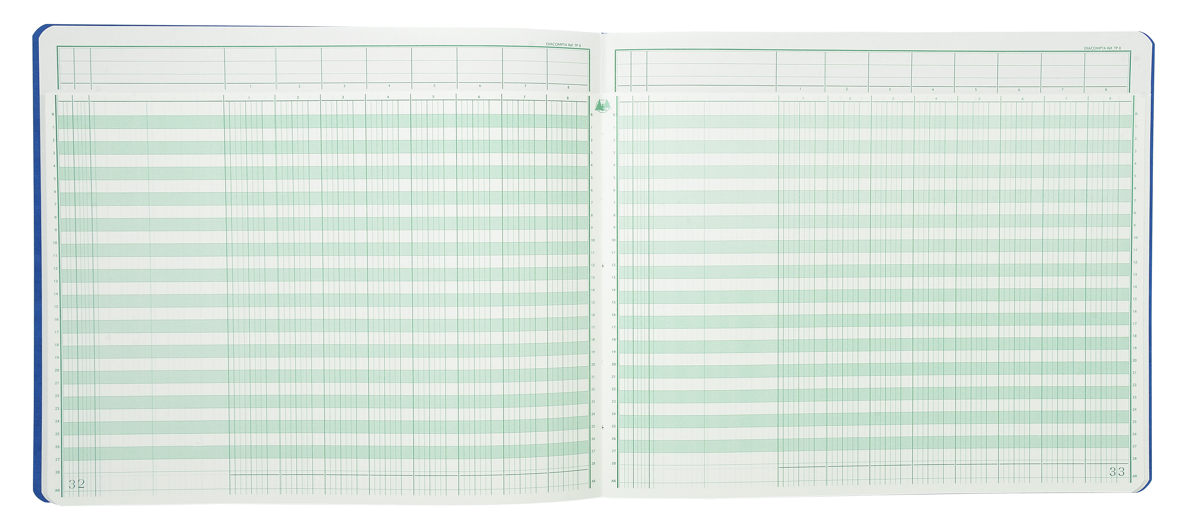 EXAC REGISTER 8KOLOMMEN 27/32