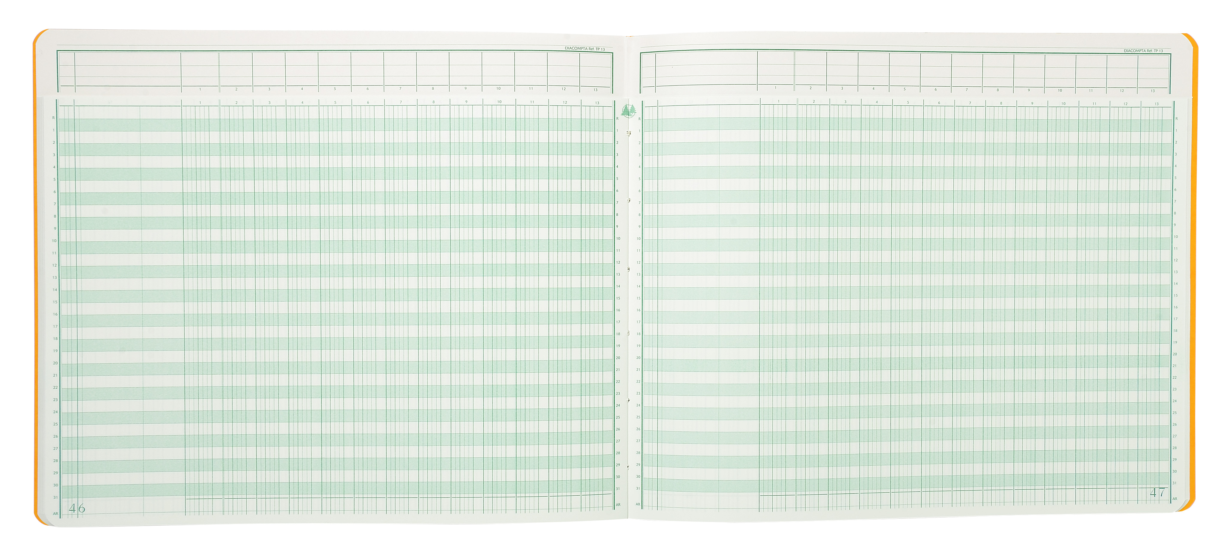 EXAC REGISTER 13 KOLOMMEN