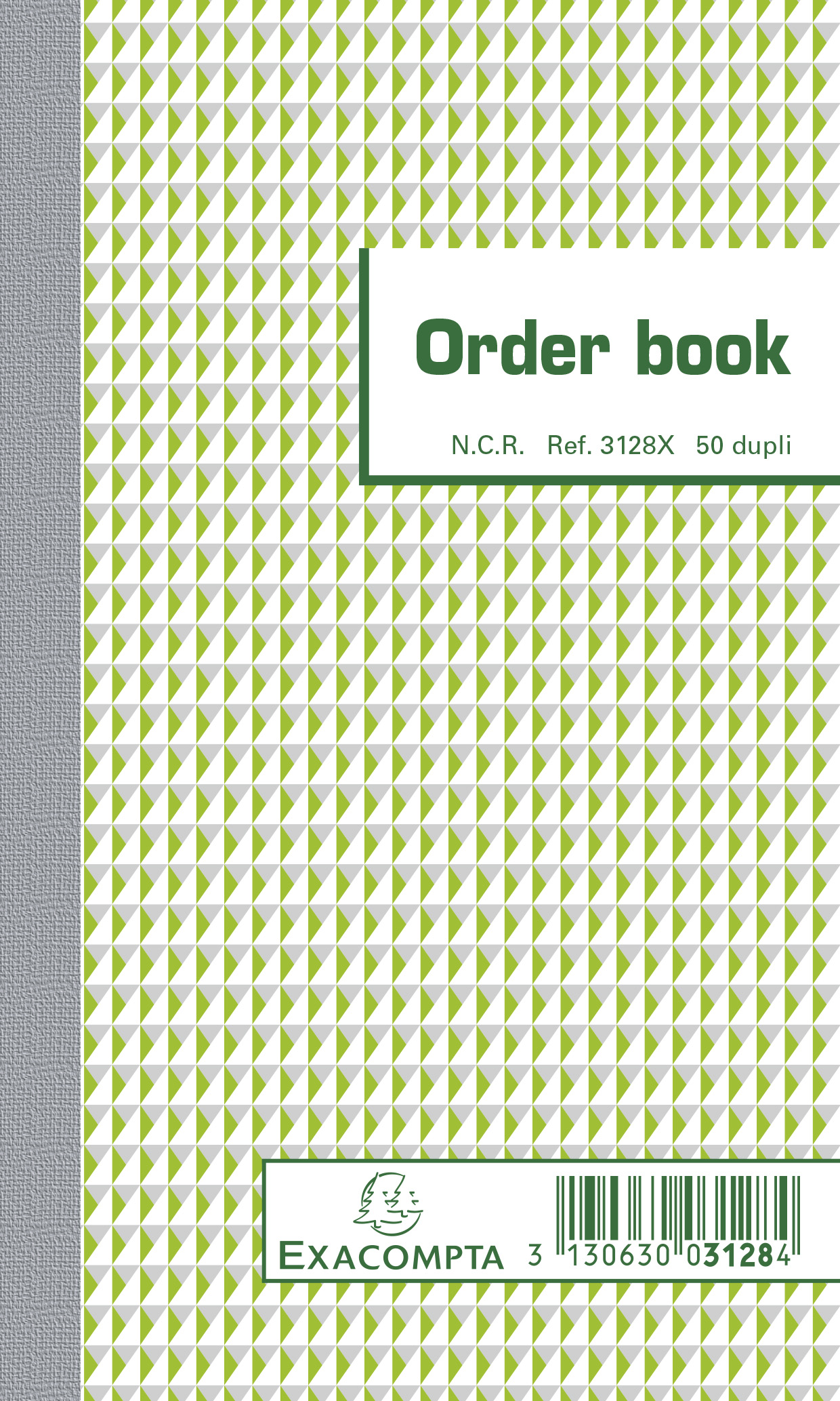 EXAC ORDERBOEK 175X105MM 2X50