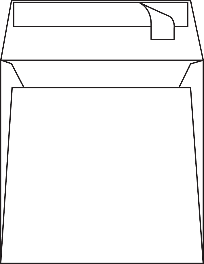 ENVELOP 22x22 STRIP WIT /250