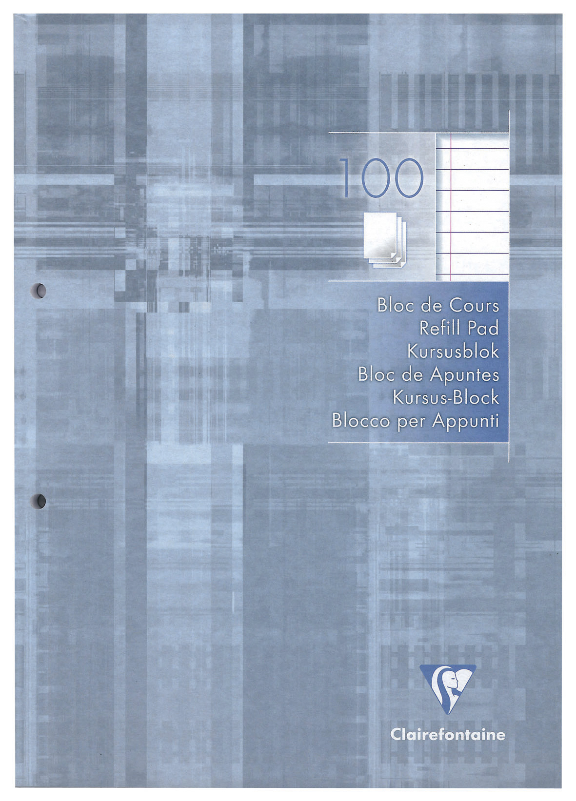 CLAIRF CURSUSBLOK A4 LIJN+MARGE 90G 200