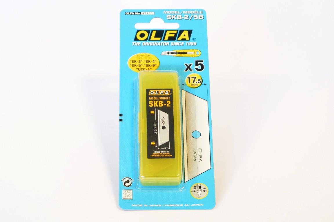 Olfa SKB-2/5B biztonsági trapéz penge, 5db