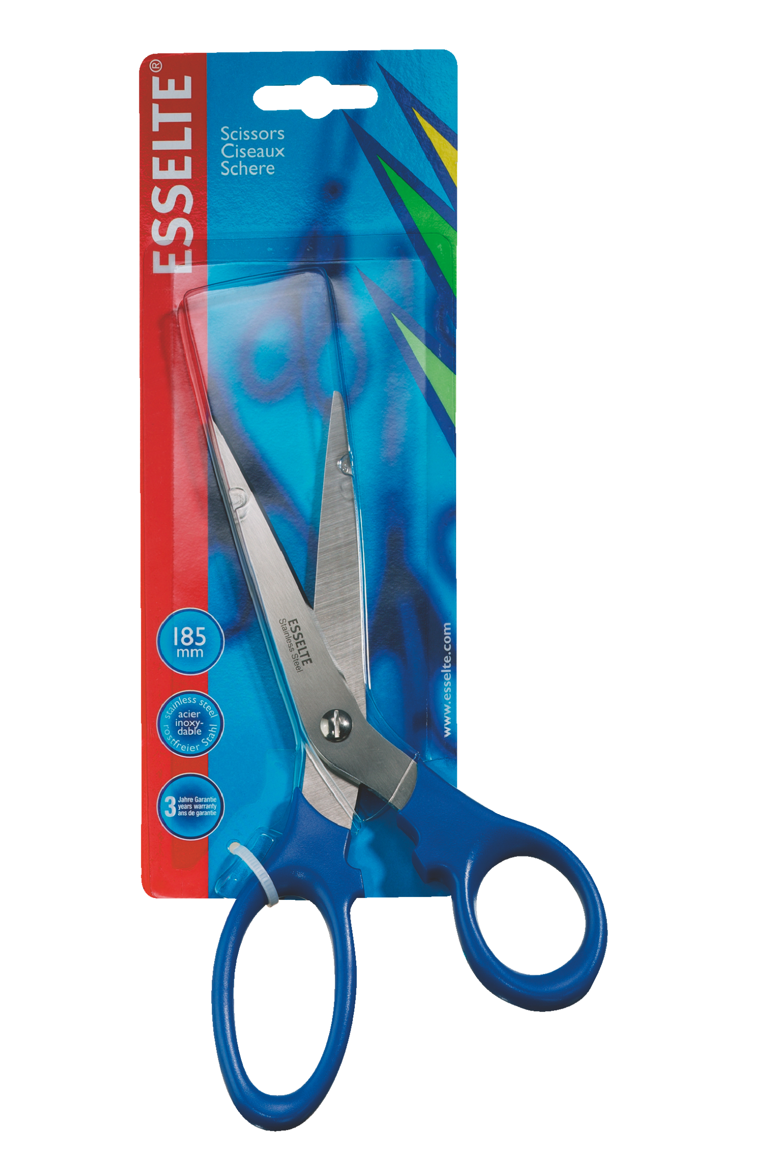 ESSELTE SCHAAR 18CM BLAUW       BL